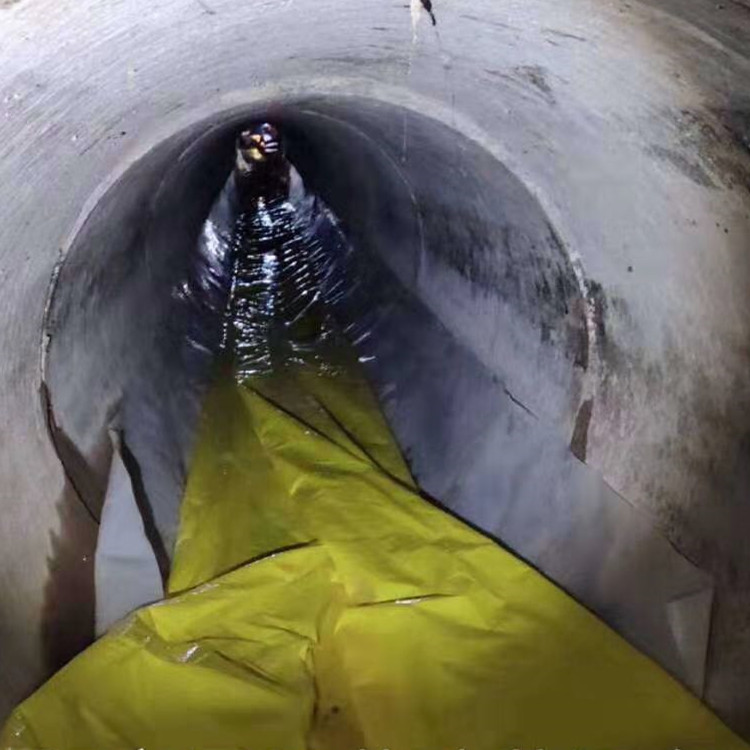 青山湖管道光固化修复