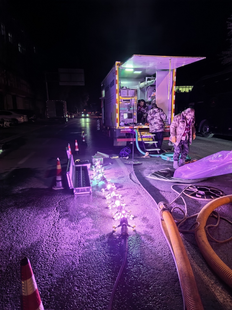 青山湖管道非开挖修复