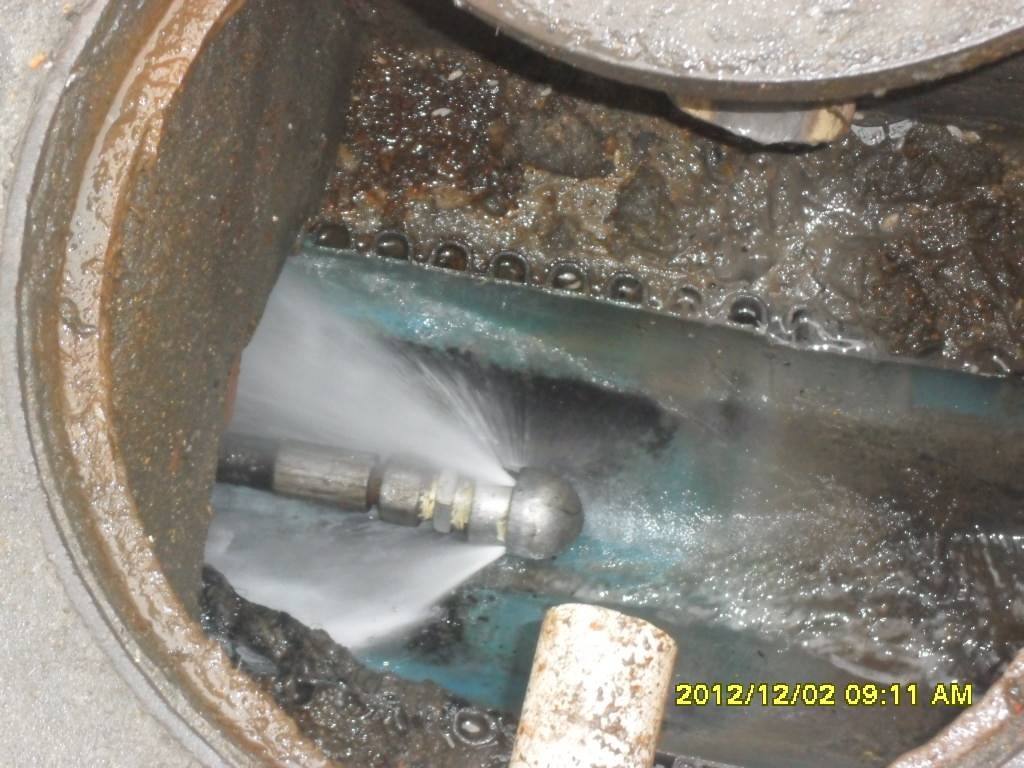 青山湖污水管道高压清洗