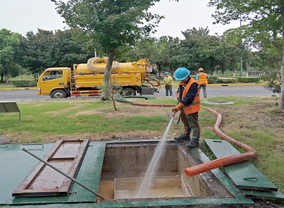 青山湖化油池清理