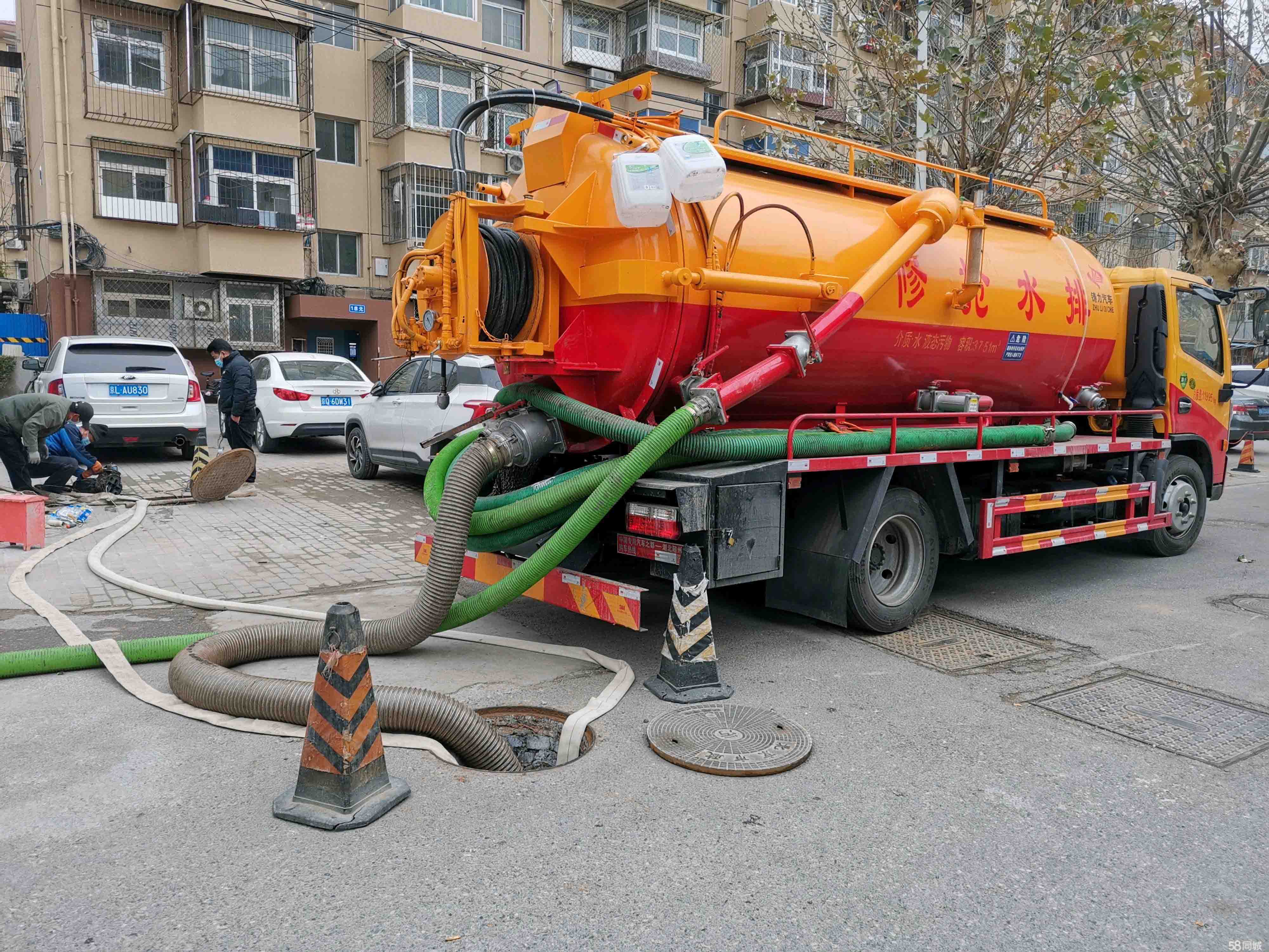 青山湖抽粪吸污